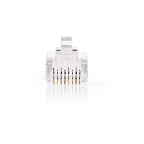 RJ45 CAT6 mrezni konektori muski prozirni 10 komada Cijene