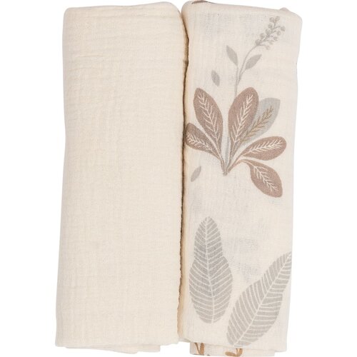 Bubaba by FreeON tetra plenica muslin 2/1 listki, 70 x 70 cm beige Slike