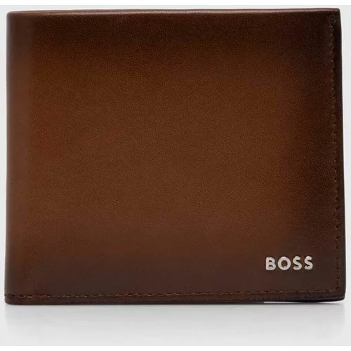 Boss Kožni novčanik za muškarce, boja: smeđa
