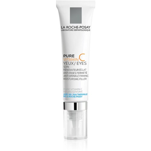 La Roche Posay Pure Vitamin C Eyes gel za področje okoli oči proti gubam 15 ml za ženske Cene