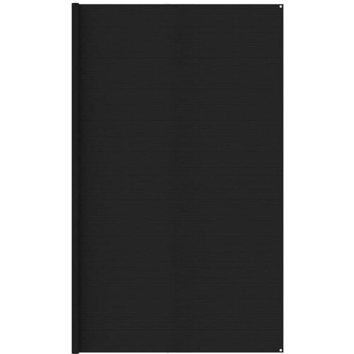vidaXL tepih za šator 400 x 600 cm crni Cene