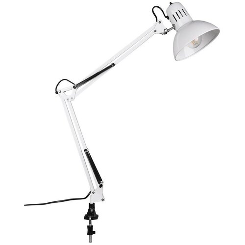  Bijela stolna lampa sa savitljivom konstrukcijom/s hvataljkom (visina 73,5 cm) Tajo &ndash; Cijene