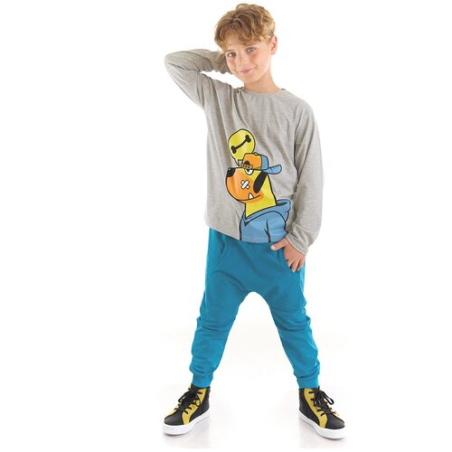 Denokids Two-Piece Set - Gray - Regular Slike