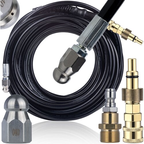 Rosfix Set Hydrojet Pro 20M &ndash; Cev Za Kalizacjacijo Z Adapterji | 20 M, 200 Barov, M22, Združljivo Z Lavor Vertigo Ninja Parkside PHD, (5000222930) Cene