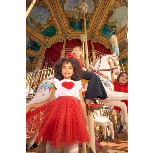 Defacto Girls Red Tutu Skirt Slike