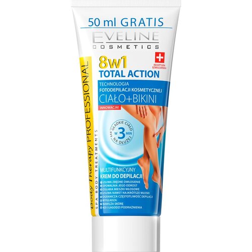 Eveline Cosmetics Total Action depilacijska krema za noge 8 v 1 200 ml Slike