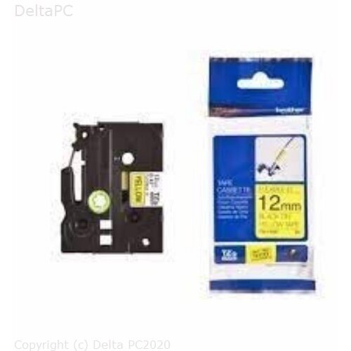 Pot TRAKA TZE-FX631 12mm crno na zuto Cijene