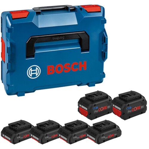Bosch akumulatorski paket 4x PC18V4.0+2x PC18V 1600A02A2T Slike