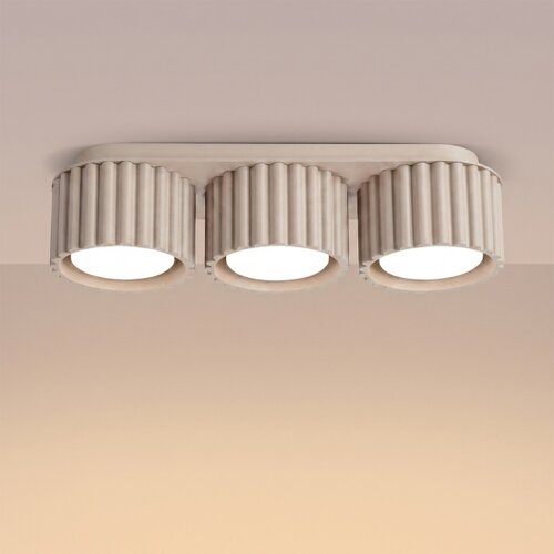 Sollux SL.2635 - Spot svetiljka AURA 3xGX53/10W/230V taupe Slike