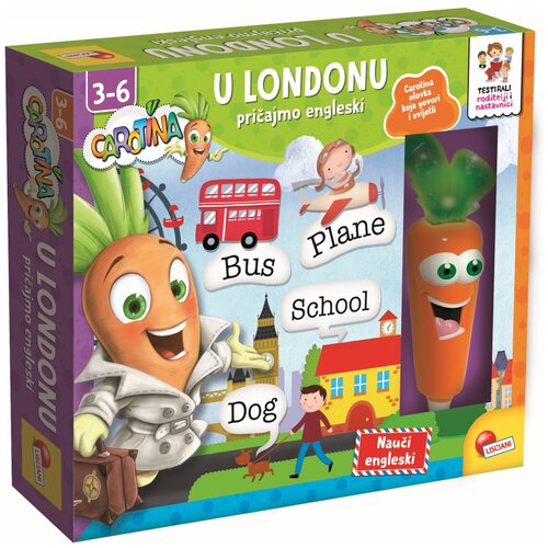 Lisciani igra U Londonu, nauči engleski Slike