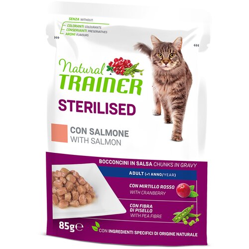 Natural trainer Adult Sterilised - Pačetina (24 x 85 g) Cijene