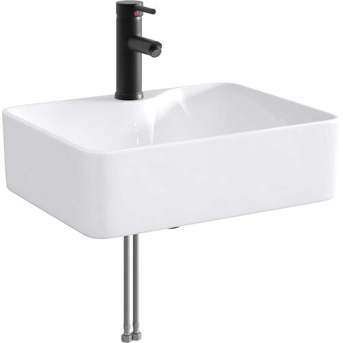  Umivaonik za kupaonicu Mat Crna 48,5 x 37,5 x 13 cm Metal Cijene