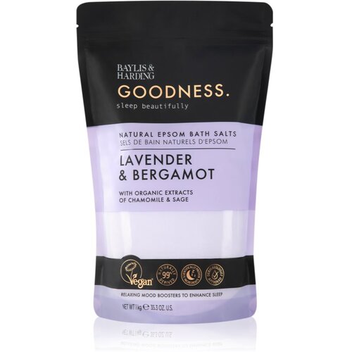 Baylis & Harding Goodness Sleep Beautifully sol za kopel s sivko 1 kg Cene