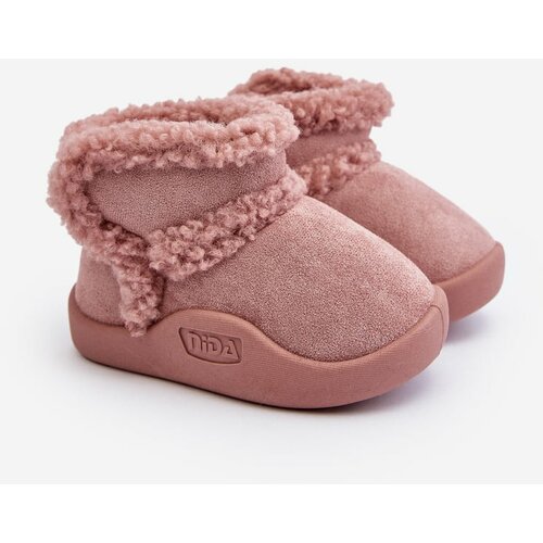 Kesi Children's Velcro Snow Boots Pink Unitia Slike