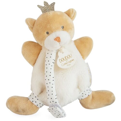 Doudou Gift Set Bear With Pacifier igrača z zapiralom 1 kos Slike