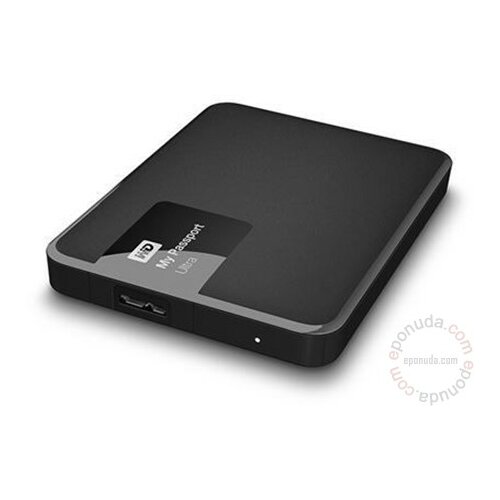 Western Digital 1TB Black WDBGPU0010BBK-EESN 8MB USB3.0 My Passport Ultra eksterni hard disk Slike