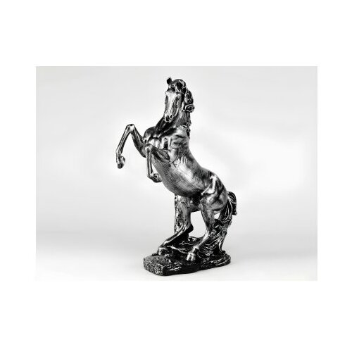 Aberto Design dekorativna figura CY0384, 32x8x17 cm, srebrna boja Cene