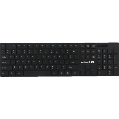 Connect Xl Tastatura sa multimedijalnim tipkama, USB, SLIM, crna boja &ndash; CXL-K300 Cijene
