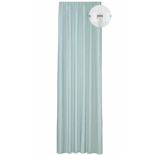 Mendola Fabrics Mint zelena prosojna zavesa 140x260 cm Teatro – Mendola Fabrics
