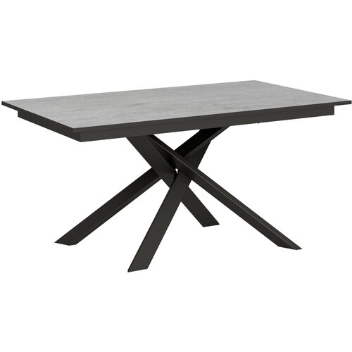 Itamoby   Ganty (90x160/220 cm) - siva/antracit, barva nog: antracit - raztegljiva jedilna miza, (20841804) Cene