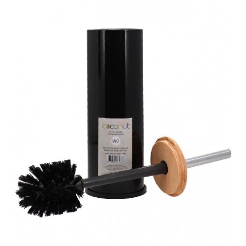 Master Četka za WC inox crna sa drvenim poklopcem 1068 Slike