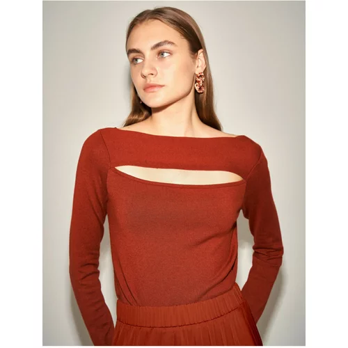 Koton Sweater - Orange - Regular fit