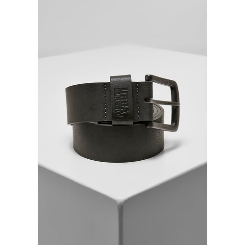 Urban Classics Accessoires Leather Imitation Belt darkgrey Slike