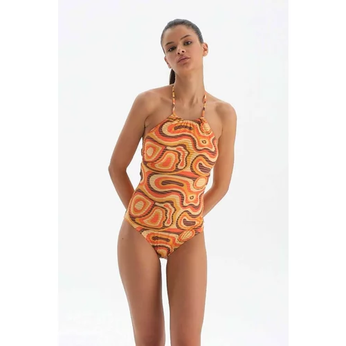 Dagi Swimsuit - Orange - Plain