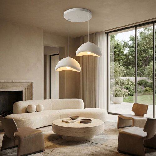 Opviq Luster Luna-50-50-T-Luna, bijela Cene