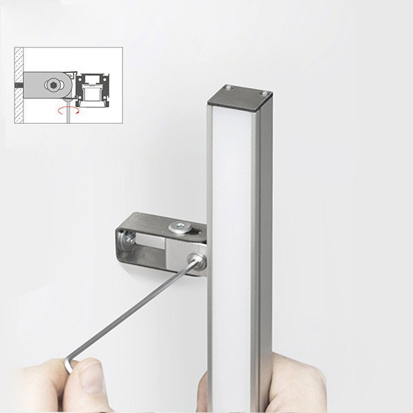 KLUS LED profil HR-OPTI srebrn* Slike