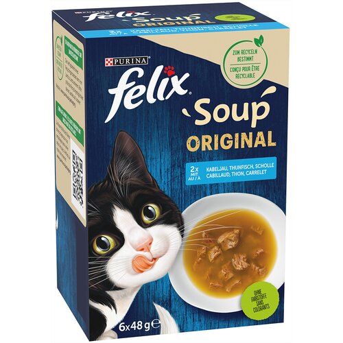 Felix Soup 6 x 48 g - Okusna raznolikost iz vode Cijene
