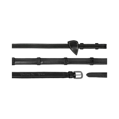 Dyon Gumijaste vajeti z zankami, 13 mm "Working" - črna Cene