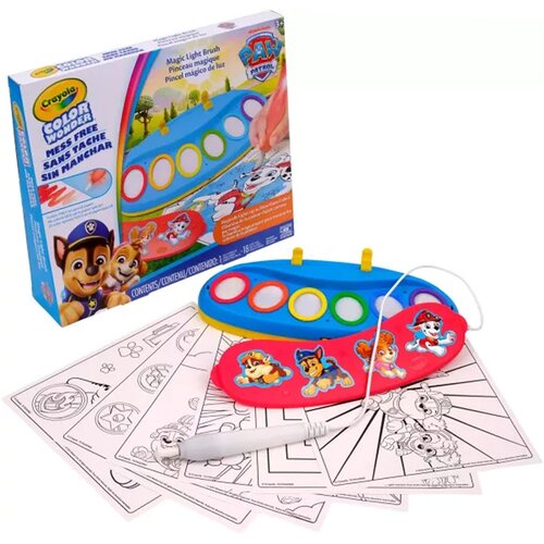 Crayola Crayola: Color Wonder Čarobni slikarski set z svetlečo čopičem - Paw Patrol Slike