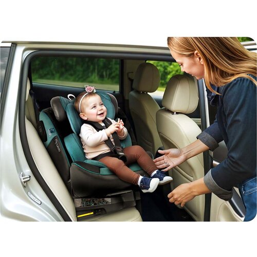 Nukido Prestige Line crno-plava autosjedalica 0-36 kg isofix Slike