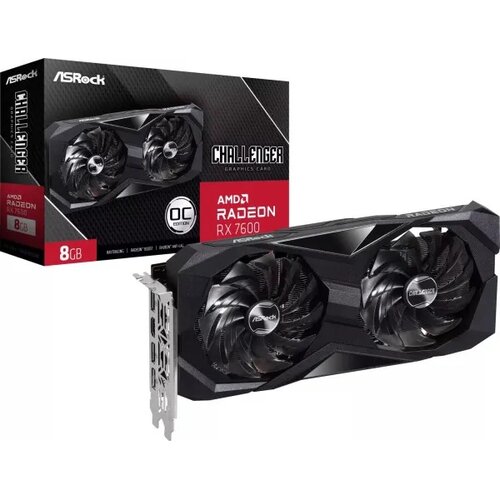 AsRock SVGA Radeon RX 7600 Challenger OC 8G GDDR6, RX7600 CL 8GO Cene