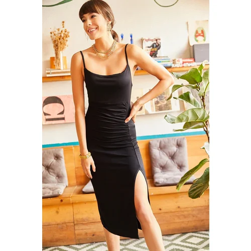 Olalook Dress - Black - Asymmetric