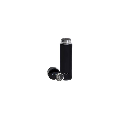 Adler Termosica s LED zaslonom na dodir, crna, 473 ml Slike