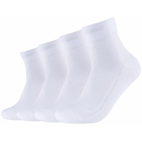 Skechers 2ppk unisex basic cushioned quarter socks sk42019-1000 Slike