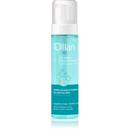Oillan Oil Washing Foam hidratantni &amp;scaron;ampon 3 u 1 200 ml Slike