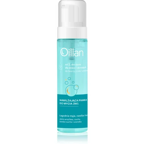 Oillan Oil Washing Foam hidratantni šampon 3 u 1 200 ml