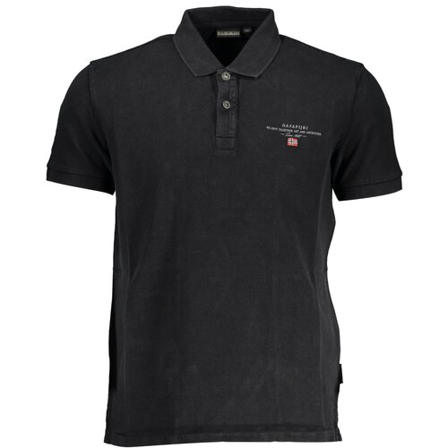 Napapijri POLO SHORT SLEEVE MEN BLACK Slike
