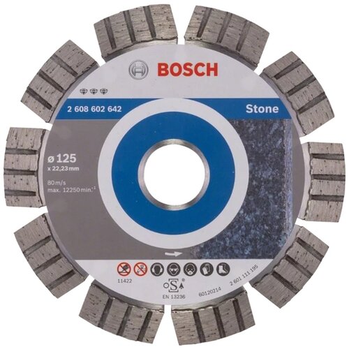 Bosch Dijamantska rezna ploča PRO Stone za male ugaone brusilice, otvor 22,23mm 2608602642 Cene