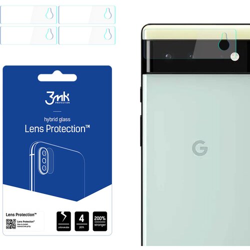 3mk ZA&amp;Scaron;ČITA ZA LEČE KALJENO STEKLO ZA GOOGLE PIXEL 6 5G OVITEK, (22000325) Slike
