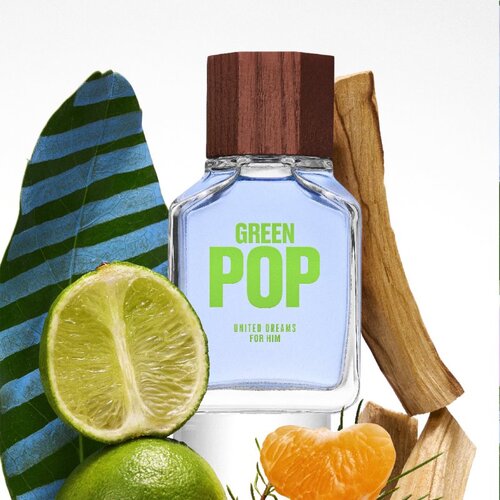 Benetton United Dreams Green Pop For Him toaletna voda za mu&amp;scaron;karce 100 ml Slike