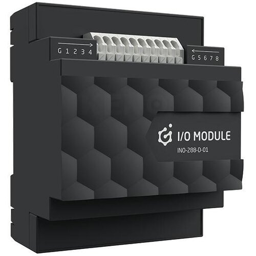 GRENTON MODULE OF DIGITAL INPUTS (8 INPUTS) AND RELAY OUTPUTS (8 OUTPUTS) / MOUNTING ON A DIN RAIL / TF-BUS INO-288-D-01 Slike