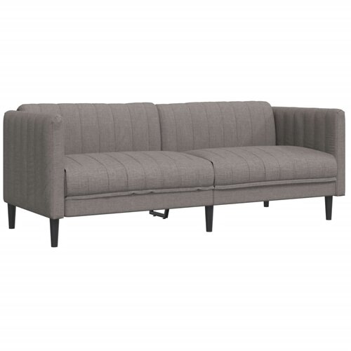 Maison Chic kavč - Sofa - Kanape trosed temno taupe tkanina, (21726830) Cene