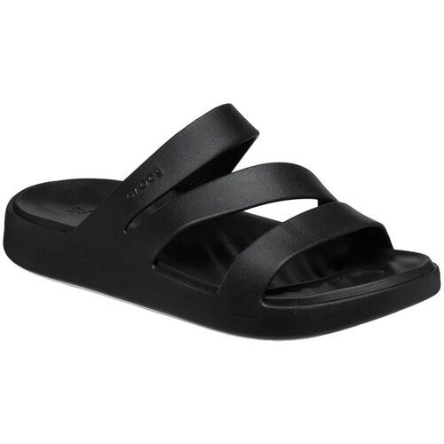 Crocs Sandali &amp;amp; Odprti čevlji Sandales Getaway Strappy l&amp;eacute;g&amp;egrave;re et respirante Črna Slike