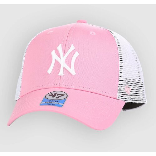 47 Brand Kape s šiltom MLB New York Yankees Branson Kids Cap Rožnata Cene