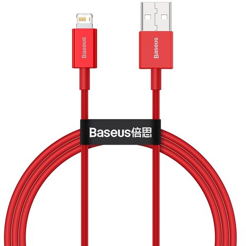 Baseus Vrhunski kabel za iPhone USB - Lightning 2.4A 1m rdeč, (21090645) Cene