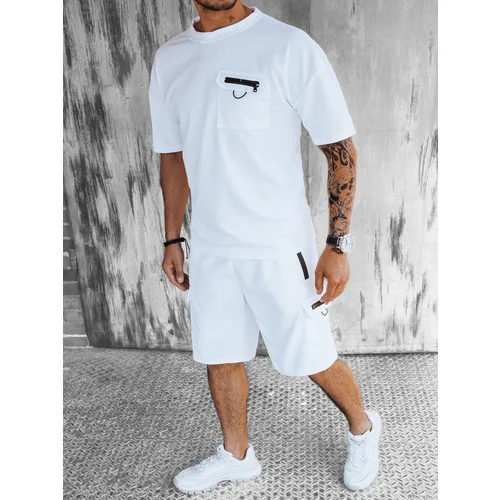 DStreet Men's white set